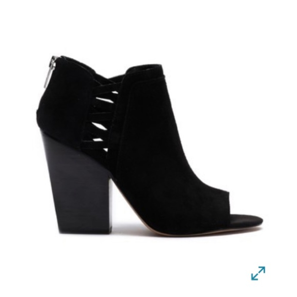 Vince Camuto Open Toe Bootie